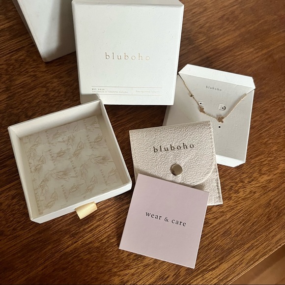 🦋 NWT Bluboho 14K Gold Butterfly Bracelet - Picture 5 of 10